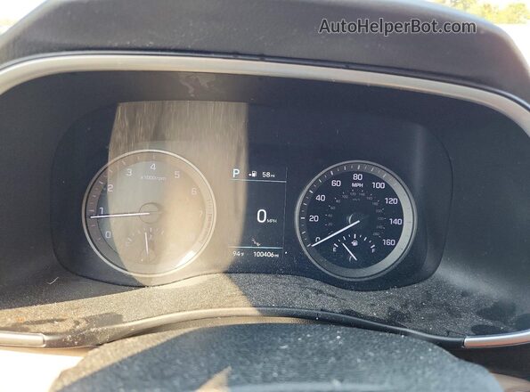 KM8J3CAL1LU146342 2020 HYUNDAI TUCSON Gray Vista del cuadro de instrumentos