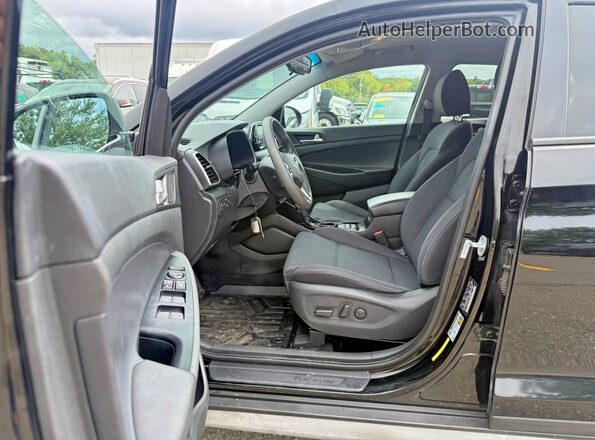 KM8J3CAL4KU028090 2019 HYUNDAI TUCSON Black Widok wnętrza z tyłu