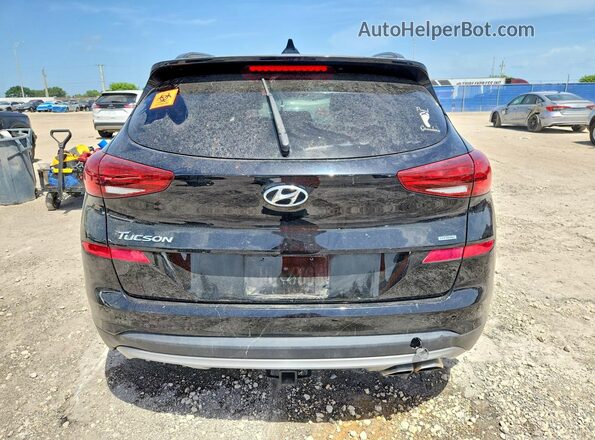 KM8J3CAL4LU107356 2020 HYUNDAI TUCSON Black Widok z tyłu