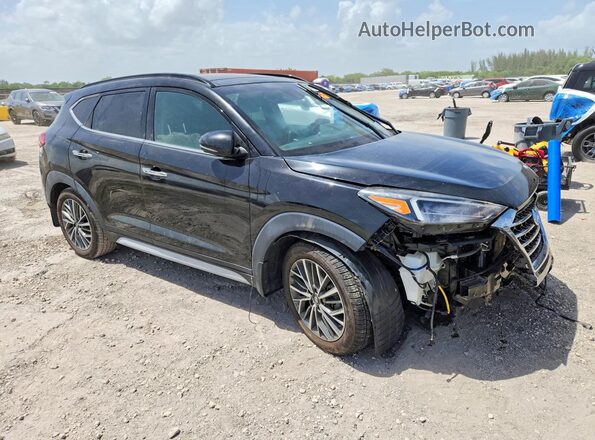 KM8J3CAL4LU107356 2020 HYUNDAI TUCSON Black Przód prawy