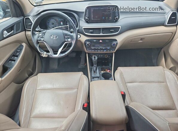 KM8J3CAL5KU887074 2019 HYUNDAI TUCSON Black Вид панелі приладів