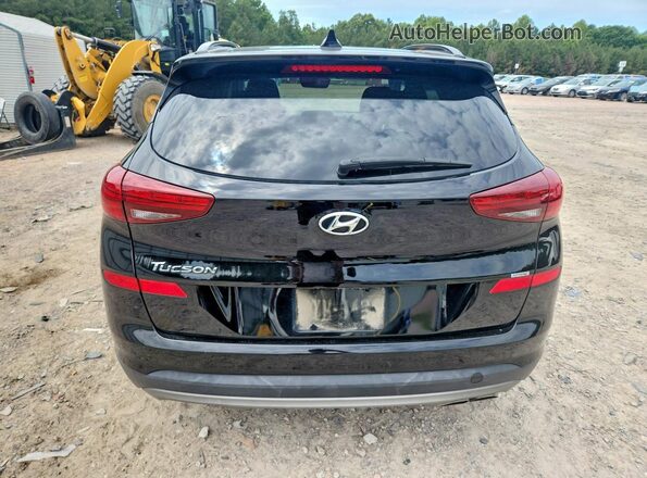 KM8J3CAL5KU887074 2019 HYUNDAI TUCSON Black Вид ззаду