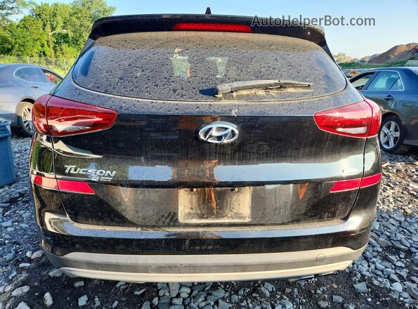 KM8J3CAL5MU400054 2021 HYUNDAI TUCSON Black უკანა ხედი