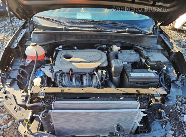 KM8J3CAL5MU400054 2021 HYUNDAI TUCSON Black ძრავის განყოფილების ხედი