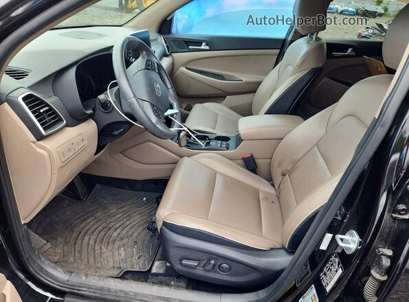 KM8J3CAL5MU400054 2021 HYUNDAI TUCSON Black წინა სალონის ხედი