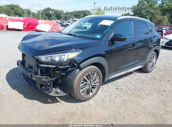 KM8J3CAL6LU211783 2020 HYUNDAI TUCSON Black Vista tres cuartos delantera izquierda