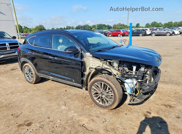KM8J3CAL8KU037620 2019 HYUNDAI TUCSON Black წინა მარჯვენა