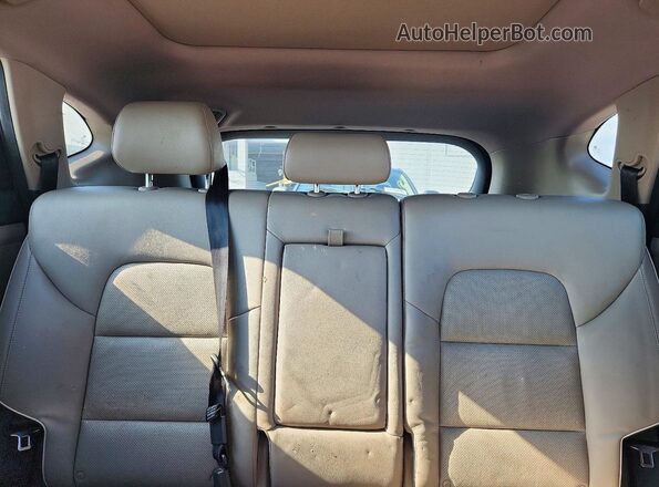 KM8J3CAL8KU037620 2019 HYUNDAI TUCSON Black უკანა სავარძლების ხედი