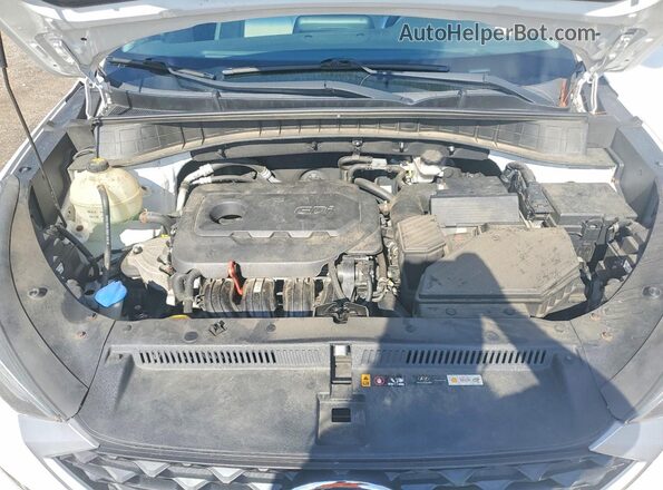 KM8J3CAL8KU837527 2019 HYUNDAI TUCSON White Вид задньої частини салону