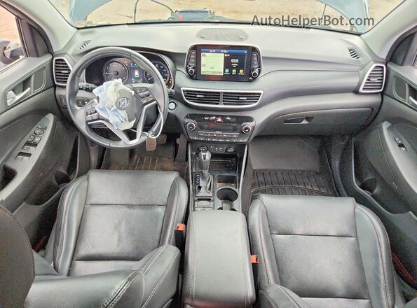 KM8J3CAL9LU258564 2020 HYUNDAI TUCSON Gray Вид панелі приладів