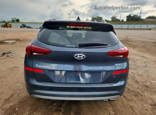 KM8J3CAL9LU258564 2020 HYUNDAI TUCSON Gray Вид ззаду