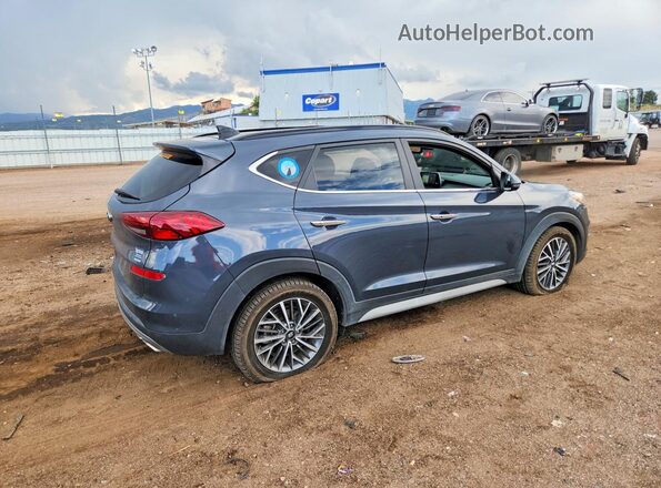 KM8J3CAL9LU258564 2020 HYUNDAI TUCSON Gray Задня права чверть