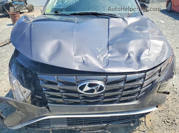 KM8JB3AE7NU047788 2022 HYUNDAI TUCSON Gray Вид підкапотного простору