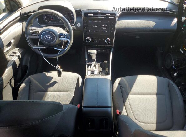 KM8JBCAE2NU022796 2022 HYUNDAI TUCSON Gray Dashboard view