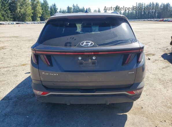 KM8JBCAE2NU022796 2022 HYUNDAI TUCSON Gray Rear view