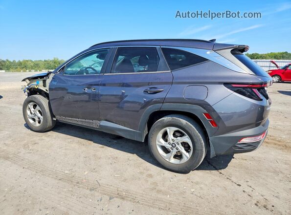 KM8JBCAE6NU077106 2022 HYUNDAI TUCSON Gray Trasero izquierdo