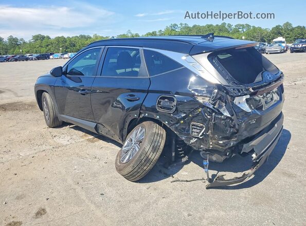 KM8JBCD13RU219233 2024 HYUNDAI TUCSON Черный Задняя левая четверть