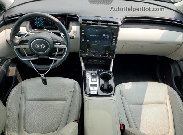 KM8JCCA16NU015246 2022 HYUNDAI TUCSON Black Vista del salpicadero