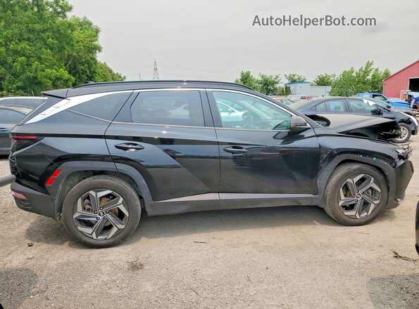 KM8JCCA16NU015246 2022 HYUNDAI TUCSON Black Trasero derecho