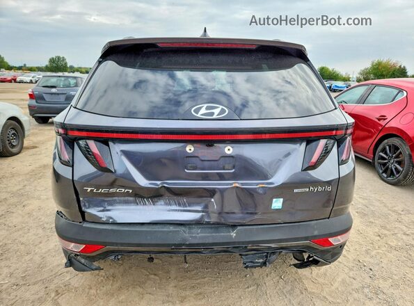KM8JCCD1XRU137013 2024 HYUNDAI TUCSON Gray Հետևի տեսք