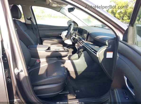 KM8JCDD13SU294247 2025 HYUNDAI TUCSON HYBRID Gray Front interior view