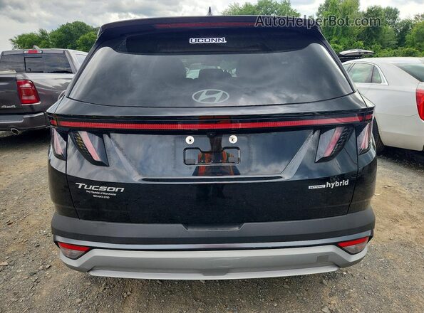 KM8JCDD17SU254205 2025 HYUNDAI TUCSON Black Widok z tyłu