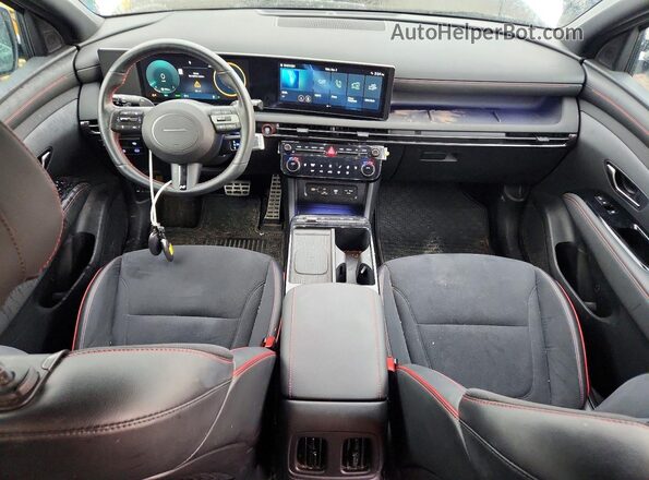 KM8JCDD19TU422640 2026 HYUNDAI TUCSON White Dashboard view