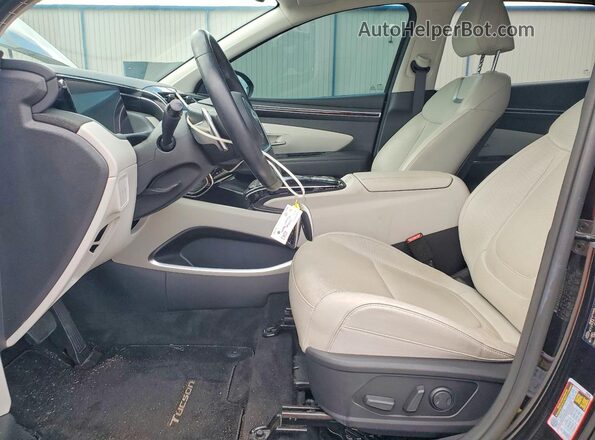 KM8JE3AE3NU053188 2022 HYUNDAI TUCSON Black Vista interior delantera