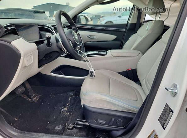 KM8JECA10PU129188 2023 HYUNDAI TUCSON White Вид салону спереду