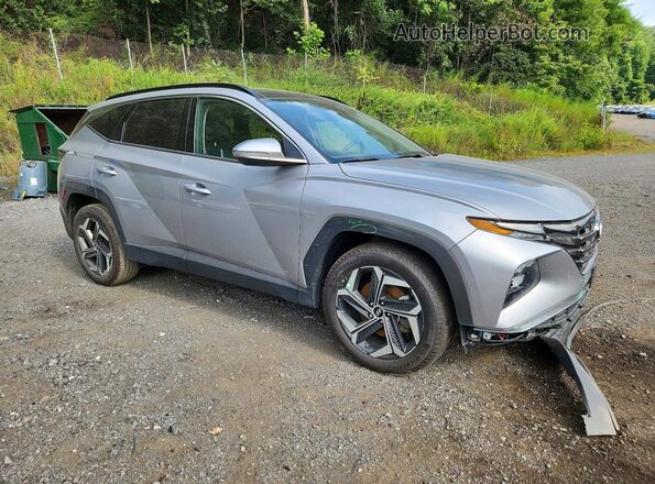 KM8JECA13NU066889 2022 HYUNDAI TUCSON Серый Передняя правая четверть