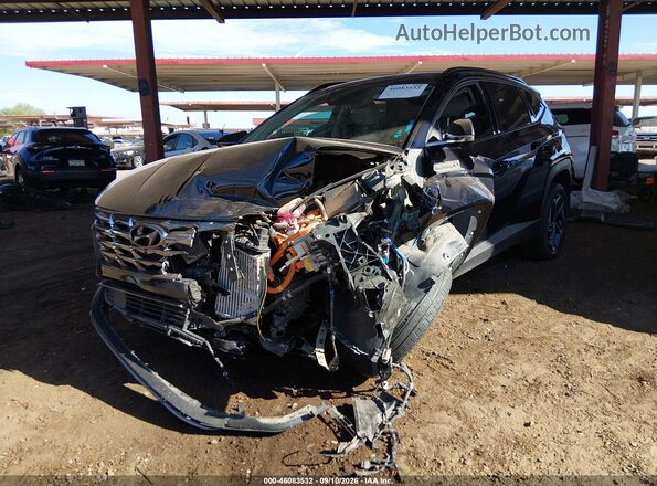 KM8JECA14PU126830 2023 HYUNDAI TUCSON HYBRID Blue Front left