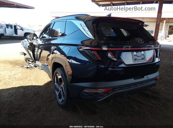 KM8JECA14PU126830 2023 HYUNDAI TUCSON HYBRID Blue Rear left
