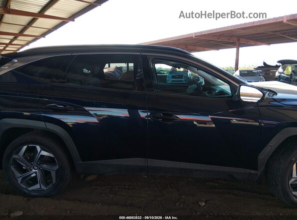 KM8JECA14PU126830 2023 HYUNDAI TUCSON HYBRID Blue Rear interior view