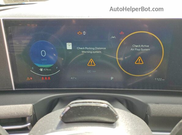 KM8JEDD1XTU477513 2026 HYUNDAI TUCSON Gray Instrument cluster view