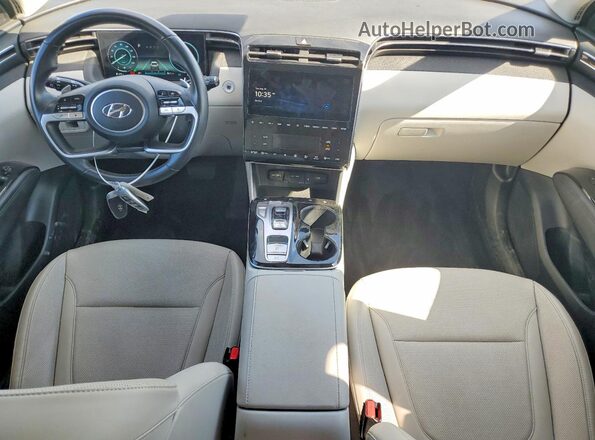 KM8JFCA10PU112355 2023 HYUNDAI TUCSON Silver Widok deski rozdzielczej