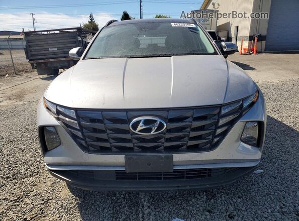 KM8JFCA10PU112355 2023 HYUNDAI TUCSON Silver Widok z przodu