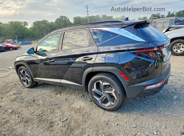 KM8JFCA15PU087436 2023 HYUNDAI TUCSON Black Trasero izquierdo