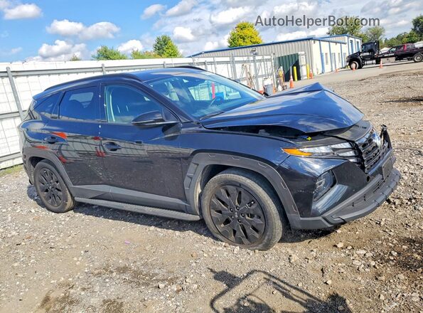 KM8JFCAE1NU166067 2022 HYUNDAI TUCSON Black Առջևի աջ