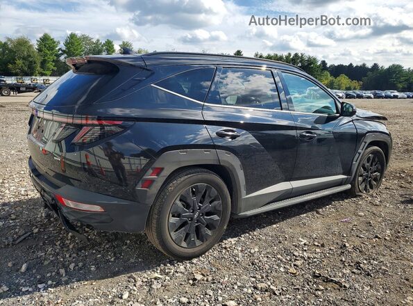 KM8JFCAE1NU166067 2022 HYUNDAI TUCSON Black Հետևի աջ