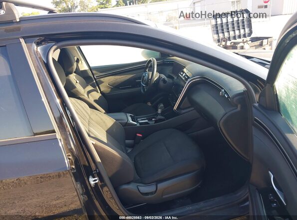 KM8JFCAE2NU166384 2022 HYUNDAI TUCSON Black Widok wnętrza z przodu