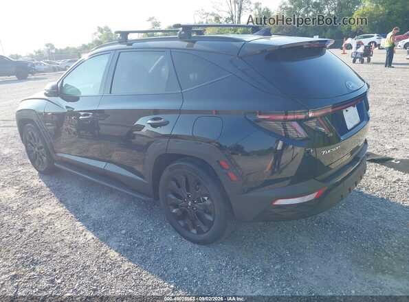 KM8JFCAE2NU166384 2022 HYUNDAI TUCSON Black Tył lewy