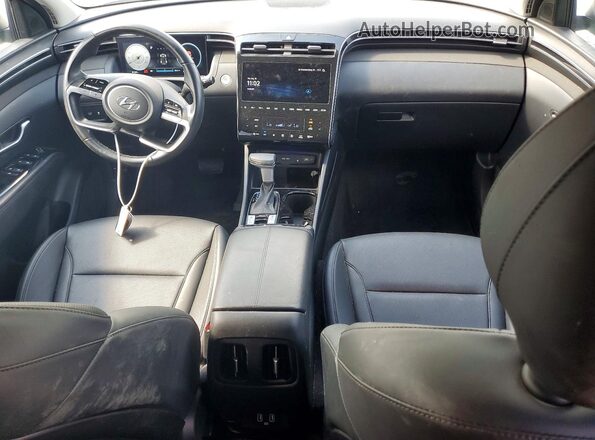 KM8JFCAE3PU194679 2023 HYUNDAI TUCSON White Widok deski rozdzielczej