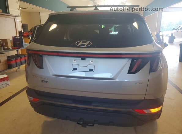 KM8JFCAE3PU206653 2023 HYUNDAI TUCSON Silver Rear view