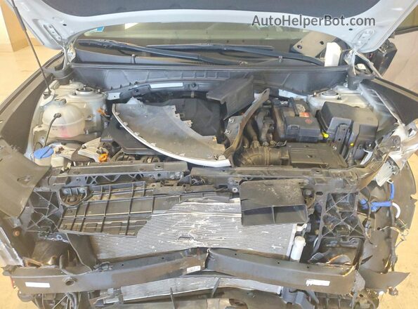 KM8JFCAE3PU206653 2023 HYUNDAI TUCSON Silver Engine compartment view