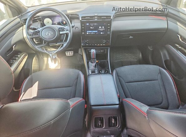 KM8JFCAE6NU065798 2022 HYUNDAI TUCSON Gray Vista del salpicadero
