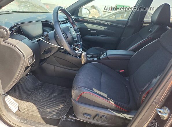KM8JFCAE6NU065798 2022 HYUNDAI TUCSON Gray Vista interior delantera
