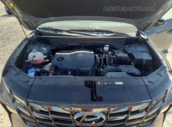 KM8JFCAE6NU065798 2022 HYUNDAI TUCSON Gray Vista del compartimento del motor