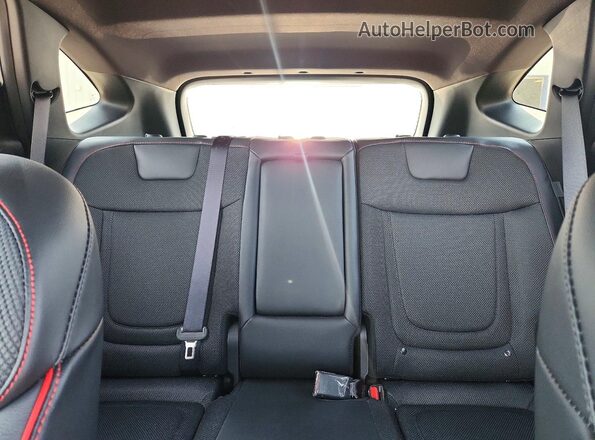 KM8JFDD10SU393678 2025 HYUNDAI TUCSON Black Vista de los asientos traseros