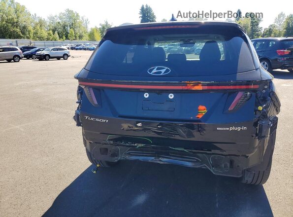 KM8JFDD26RU182410 2024 HYUNDAI TUCSON Black Widok z tyłu
