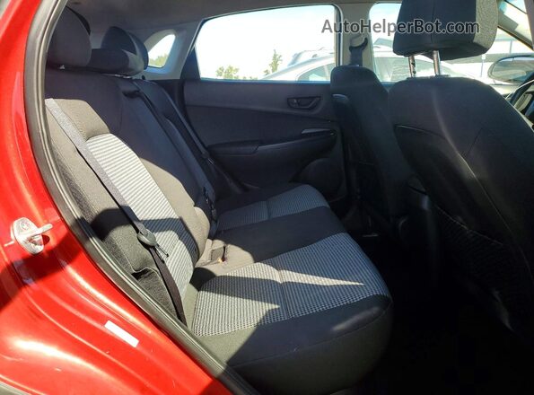 KM8K12AA0LU483801 2020 HYUNDAI KONA Red Հետևի նստատեղերի տեսք